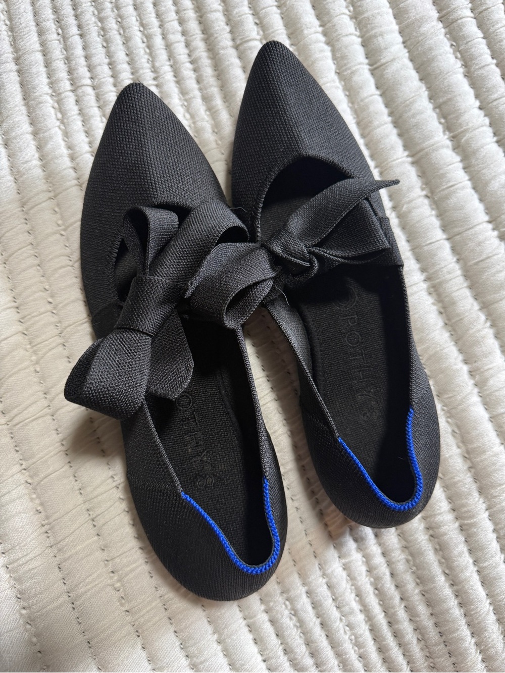 Rothy’s The Point Bow Tie Flats